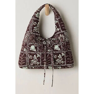 Free People Quinlan Quilted Shoulder Bag Red NWT Boho